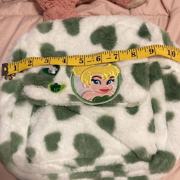 Disney Tinkerbell Mini fuzzy backpack - Picture 8 of 8
